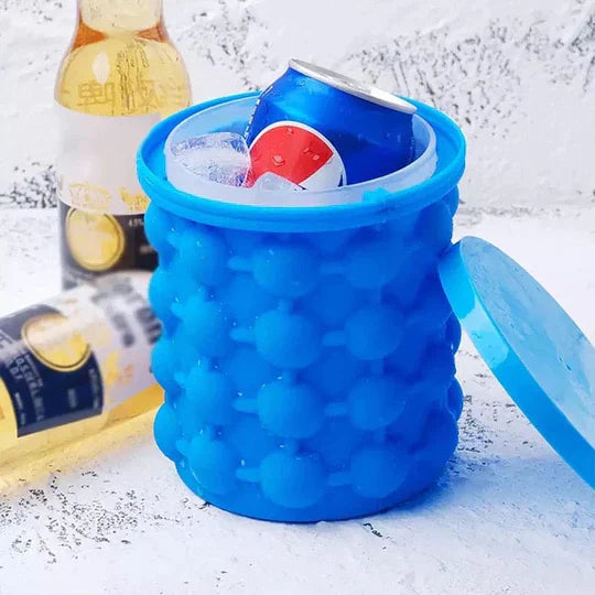 SILICONE ICE CUBE BUCKET