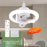 360° Rotating Socket Ceiling Fan With Light