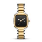 Matturi Wine 'n' Dine Two-Tone Square Watch